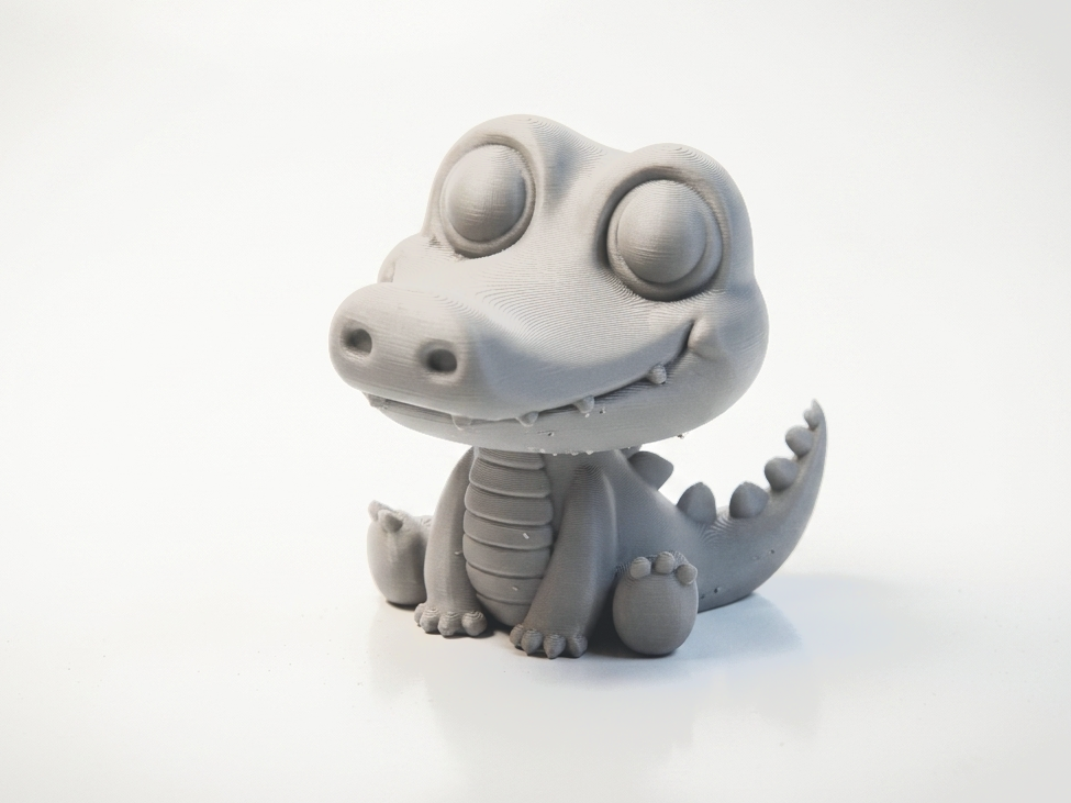 Happy Croc Crocodile Figurine 3D Printable