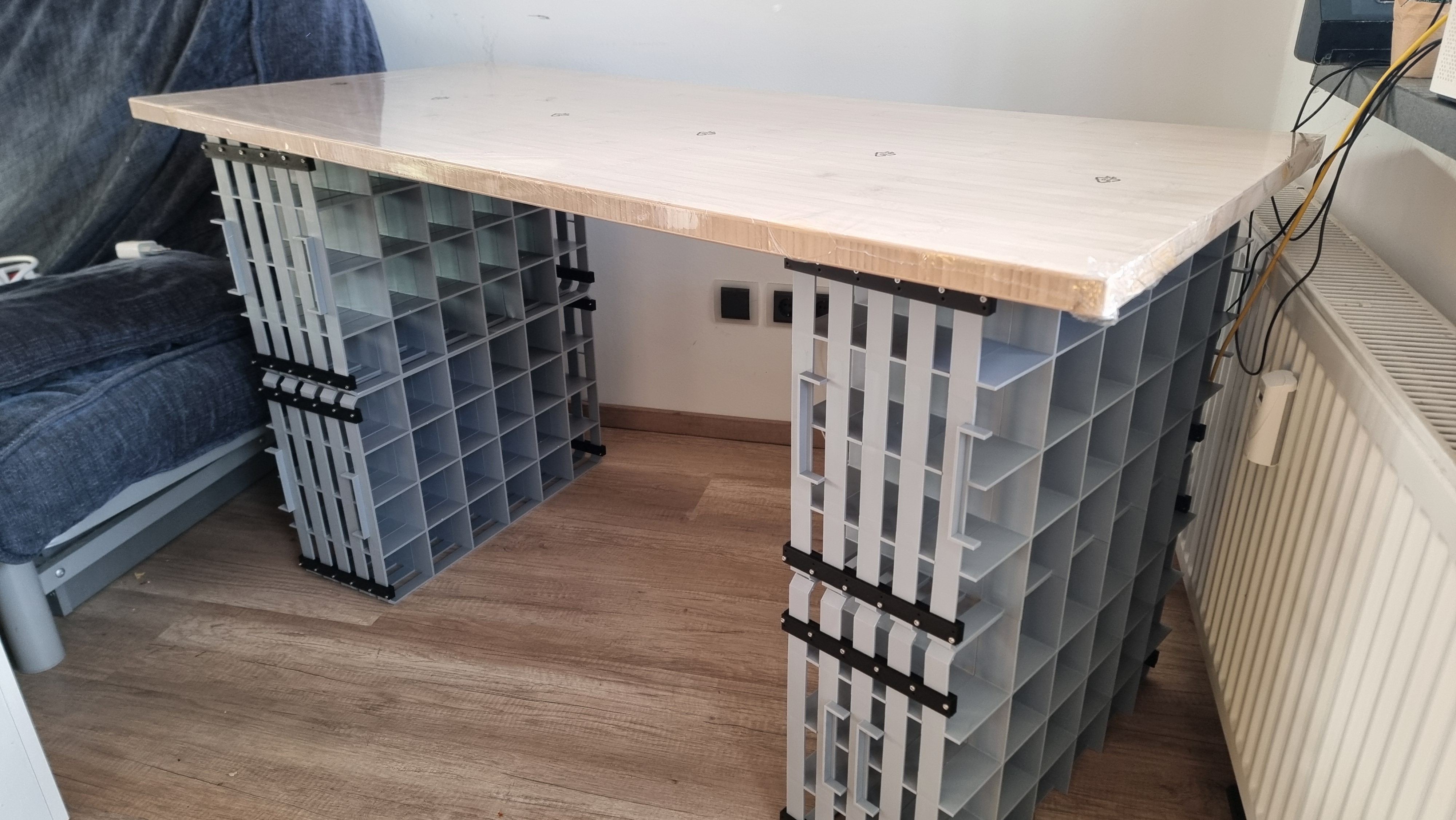 Modular Craft Table Legs for AUER 60×40 Inserts (5-Level)