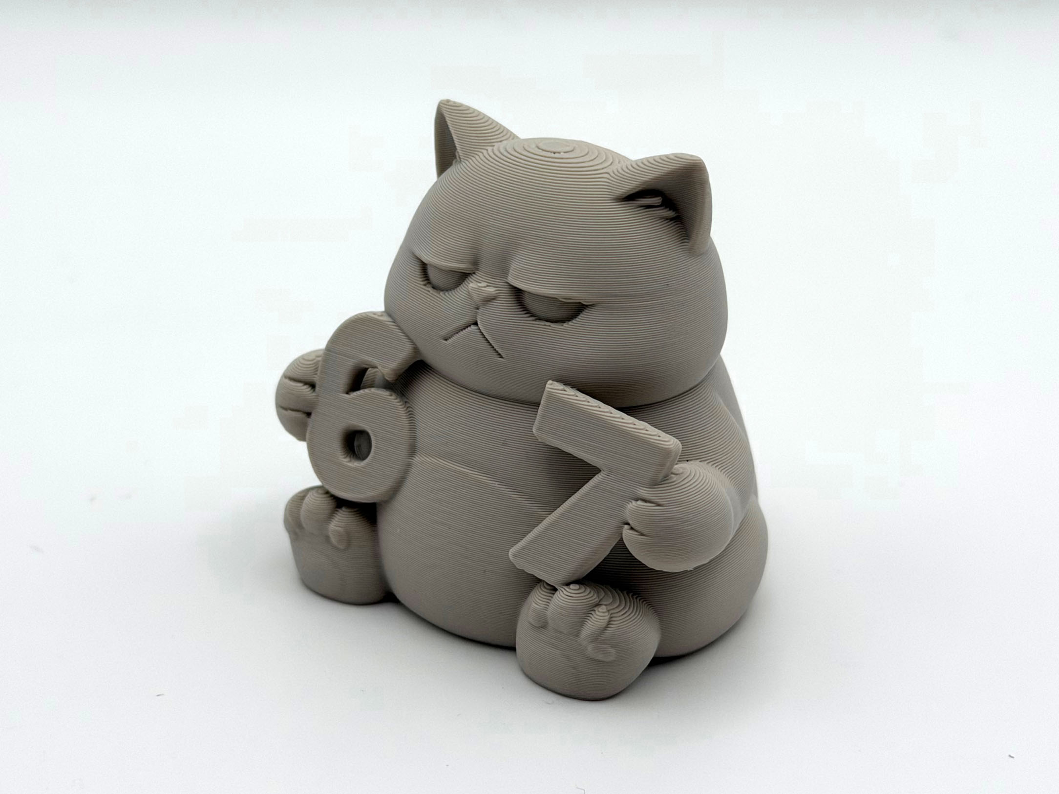 Miniatura 2 do modelo 3D Grumpy 6-7 Kitten