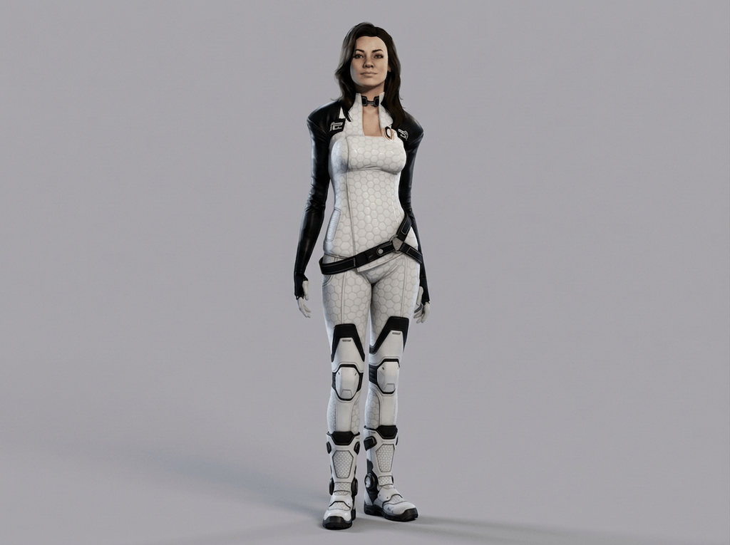 Vintage Video Games - Mass Effect - Miranda Lawson - 2007