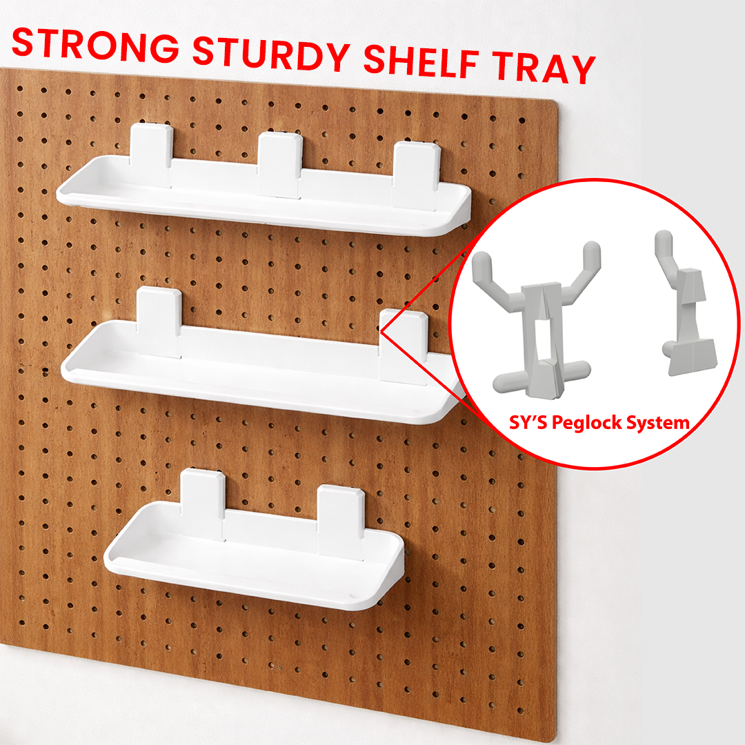 Sy's Peglock-Tray Shelf