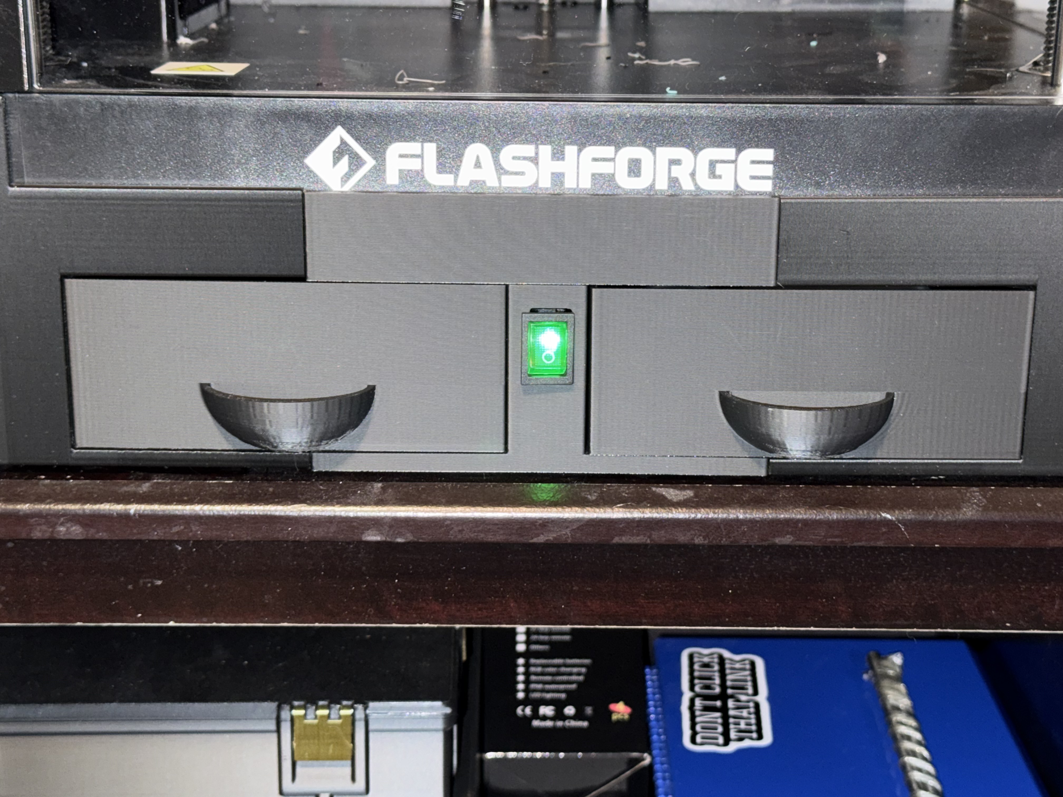 Base with drawers for FlashForge AD5X Printer
