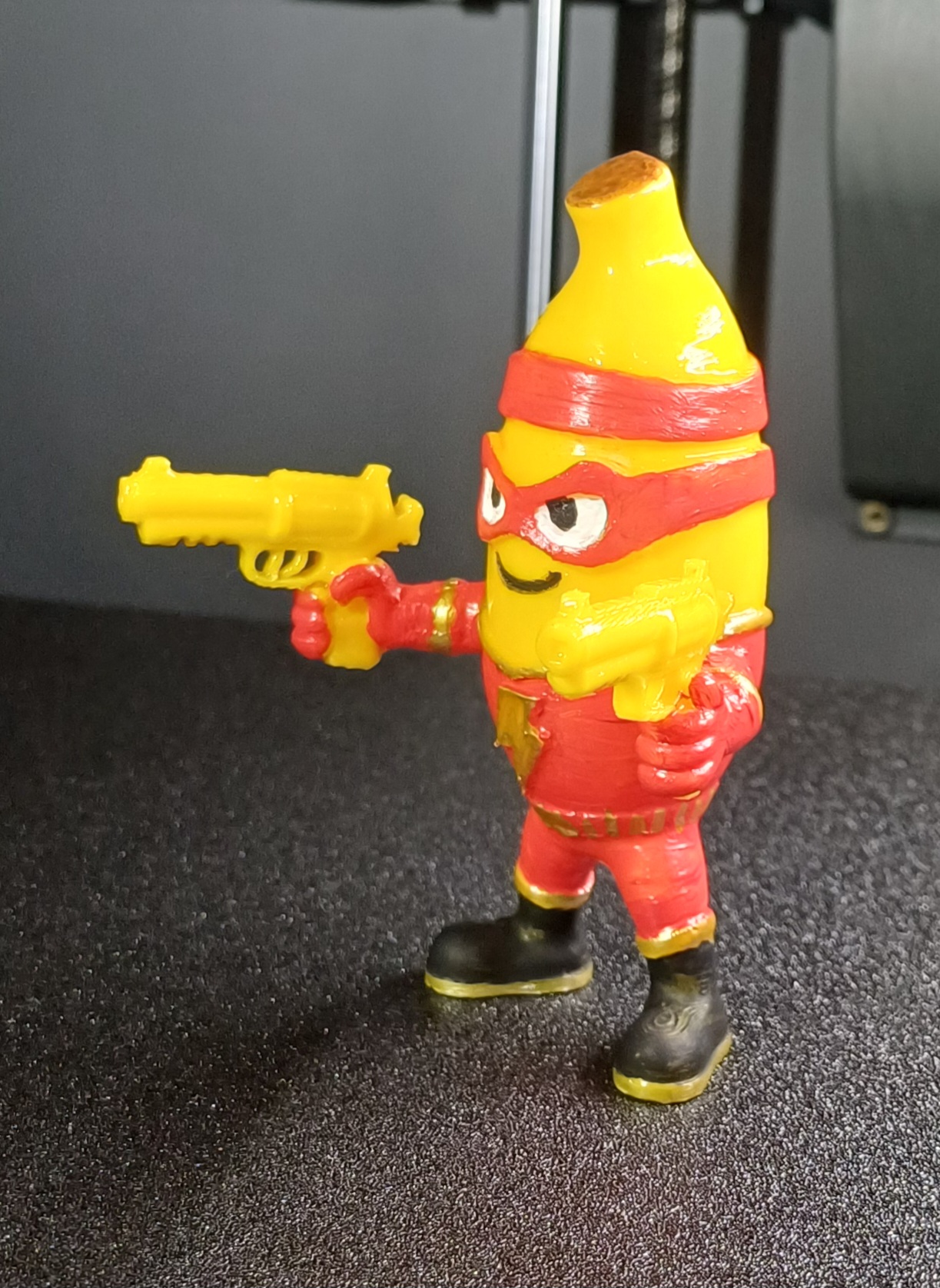 Miniatura 3 do modelo 3D Super Banana