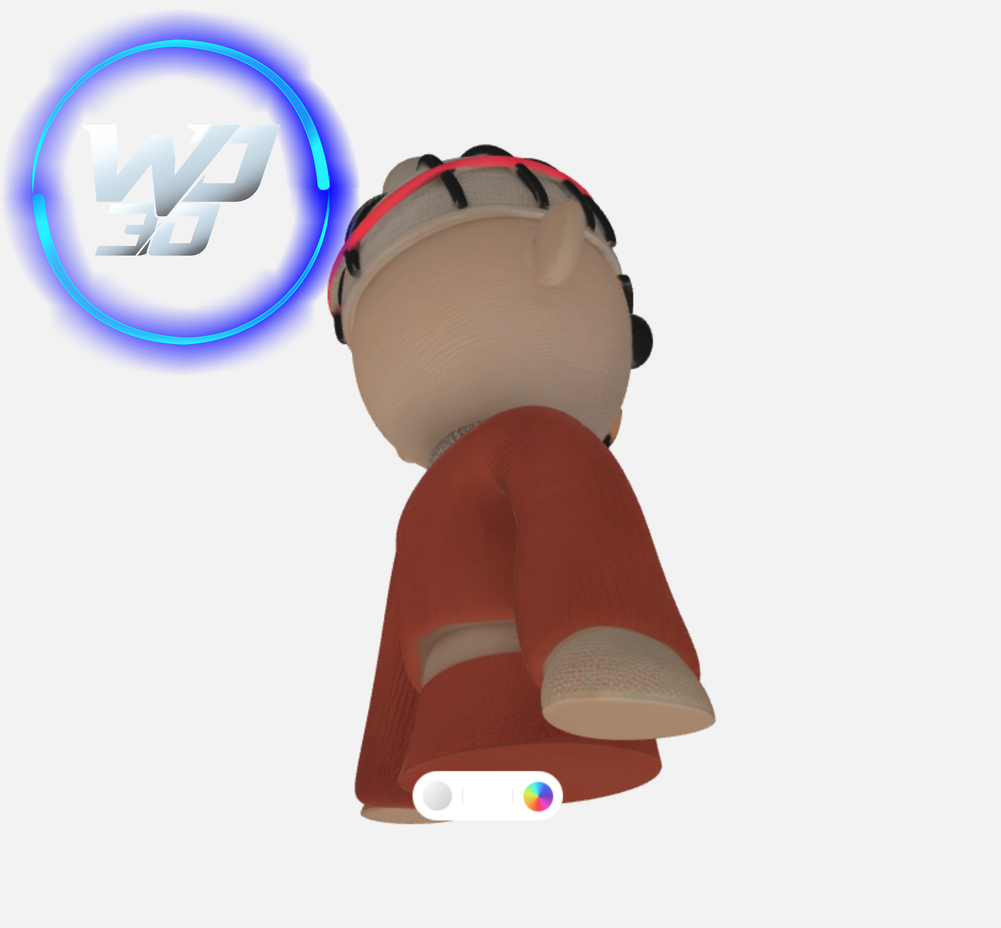 Chuyín 3D Estilo Caricatura – Muñeco Coleccionable Personalizable | Archivo STL para Impresión 3D
