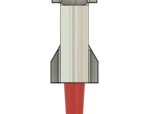 Starship spacex toothbrush holder
