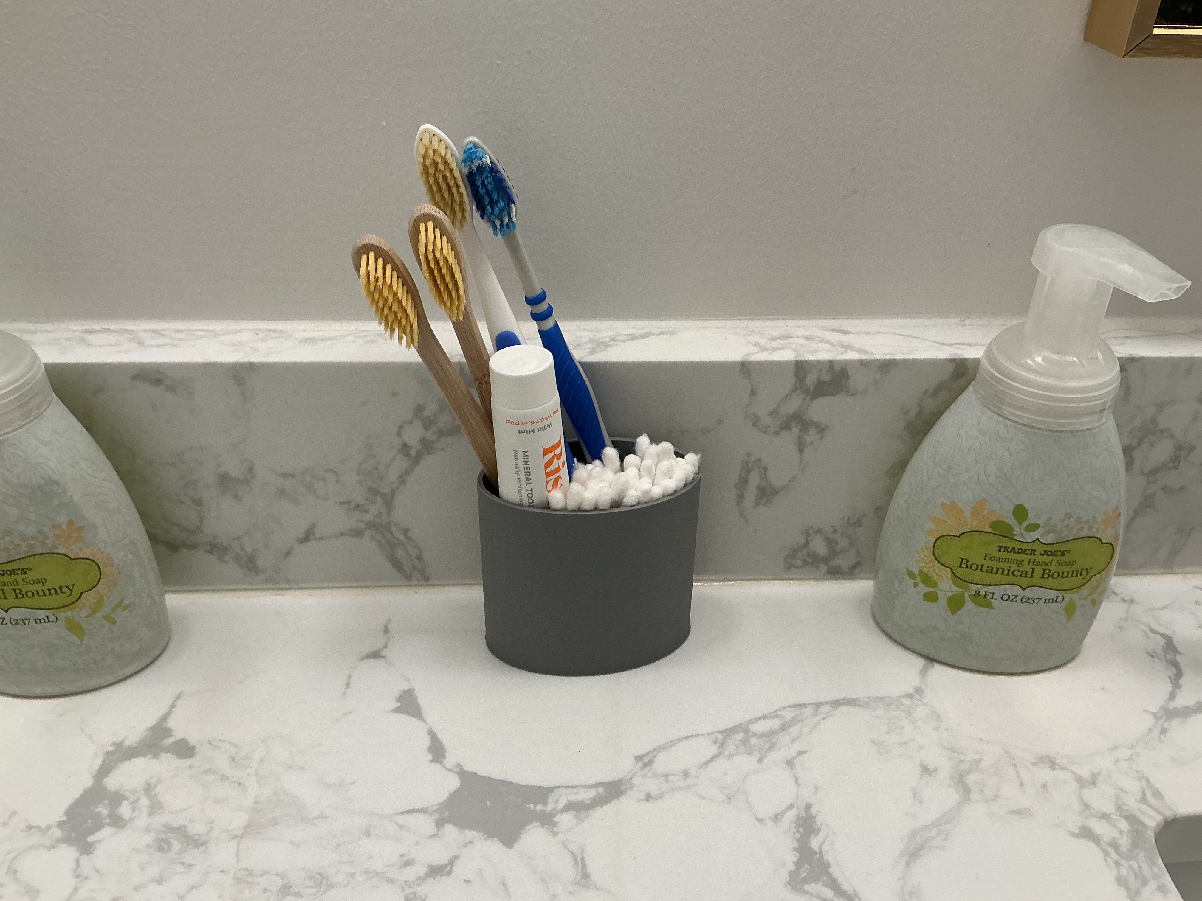 Toothbrush organizer
