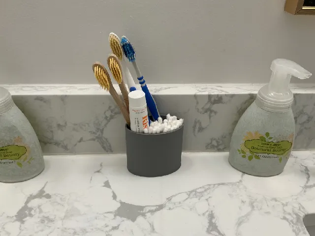 Toothbrush organizer