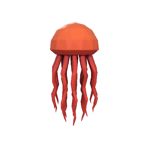 Low poly jellyfish — thumbnail 2