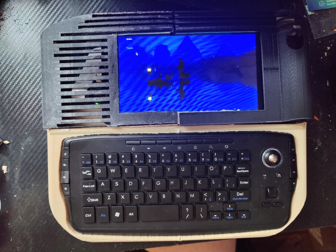 The StoreyDeck: A RasPi Cyberdeck