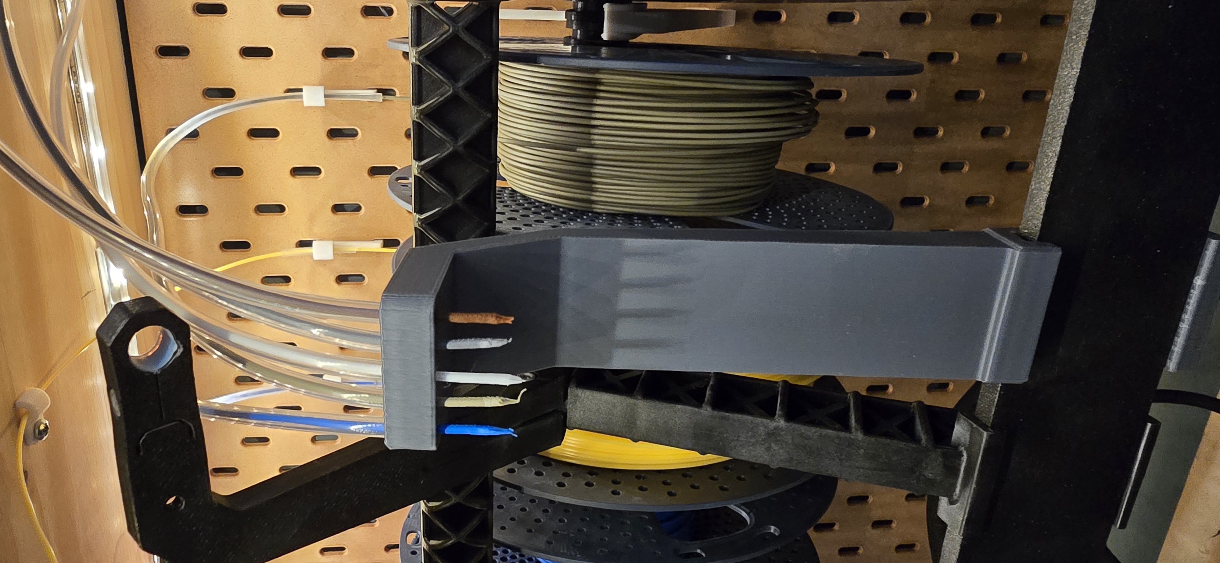 Filament Guide for 5x PTFE - Tall 3D model thumbnail