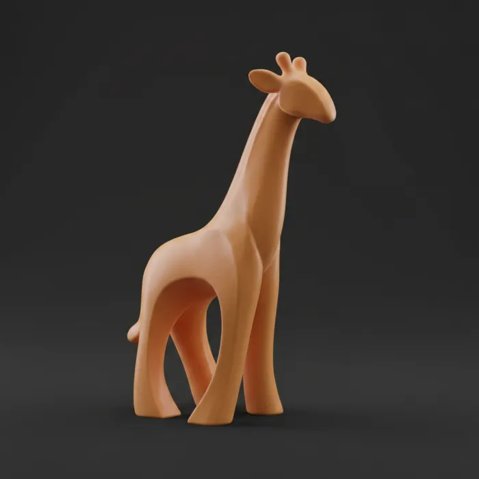 Modern Artistic Giraffe Sculpture