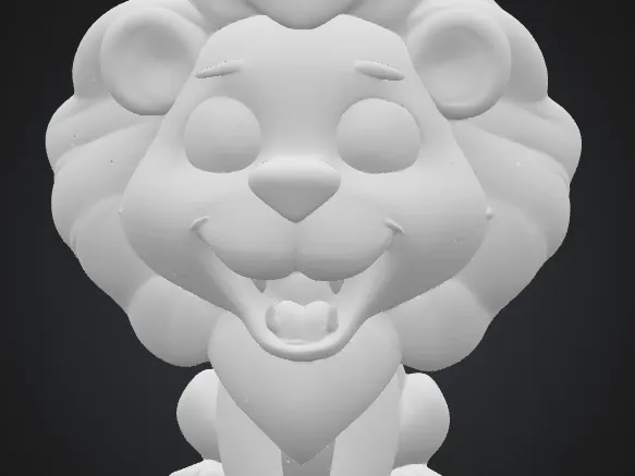Happy Lion – King of the Cuteness Jungle!