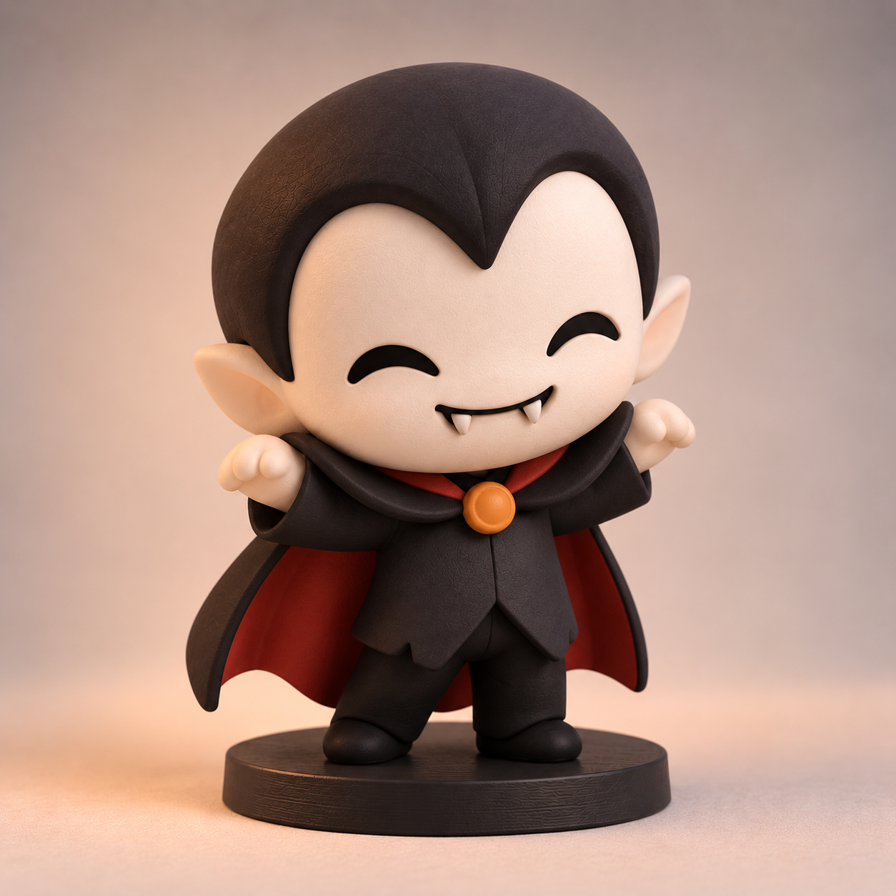 Halloween Chibi #5 – Little Vampire | Easy to Print