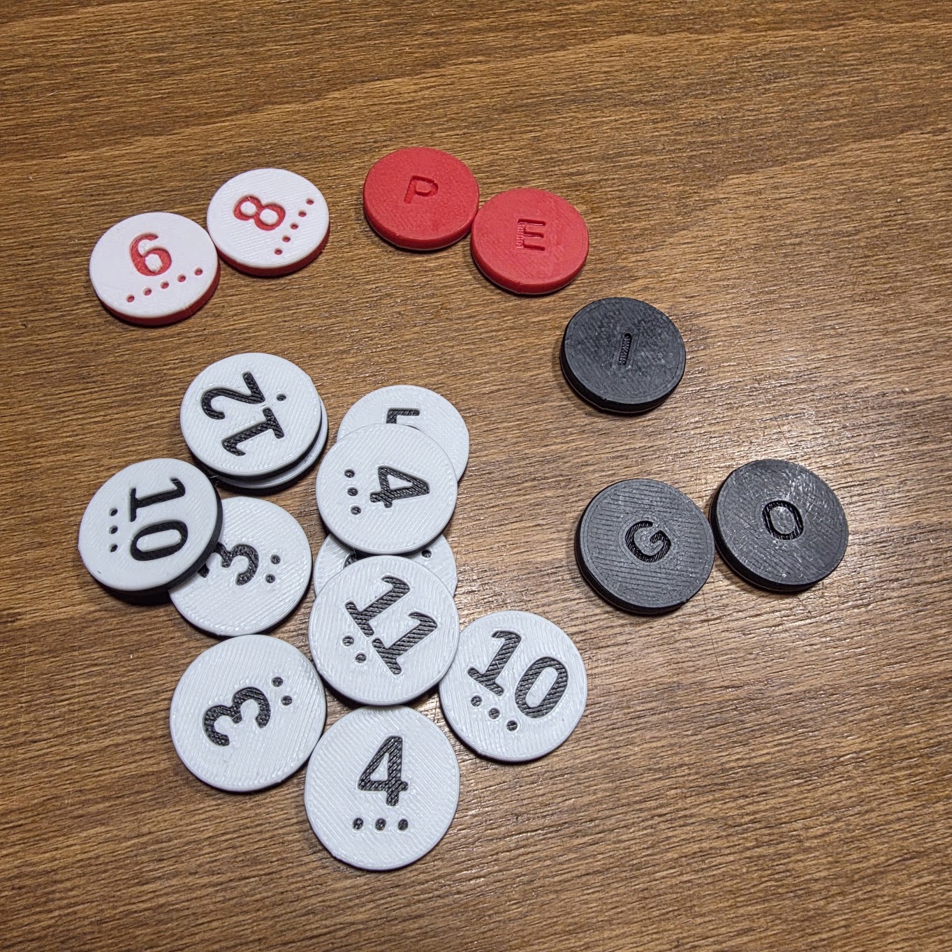 Catan Number Tokens (Parametric)