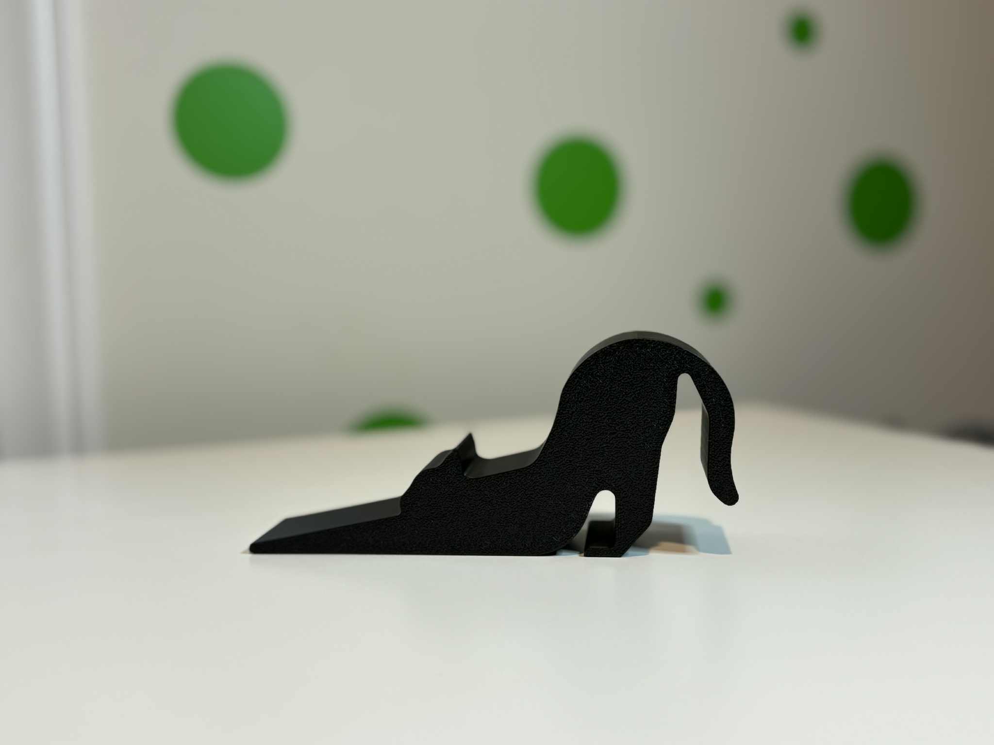 Cat door stopper