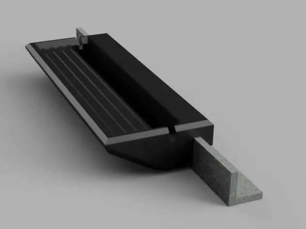 Phone and Glasses Stand for Bed Frame