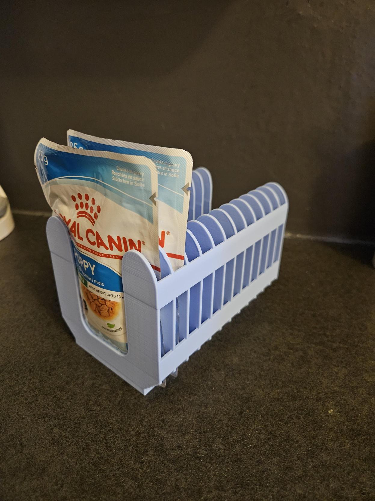 Organizer for pet food