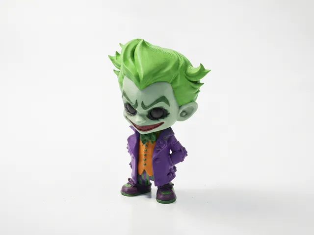 Cute Joker Chibi Figurine 3D Printable