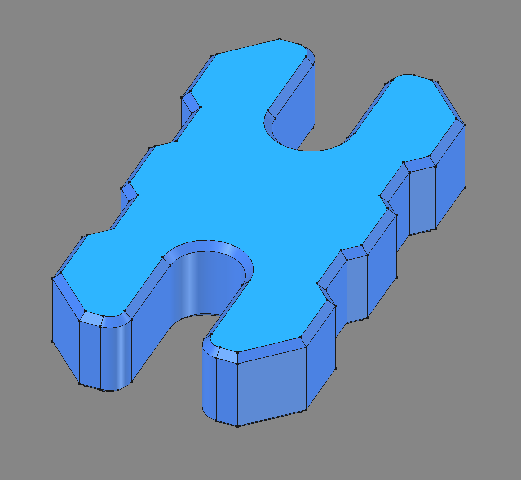 MultiBin Lite Panel Connector.