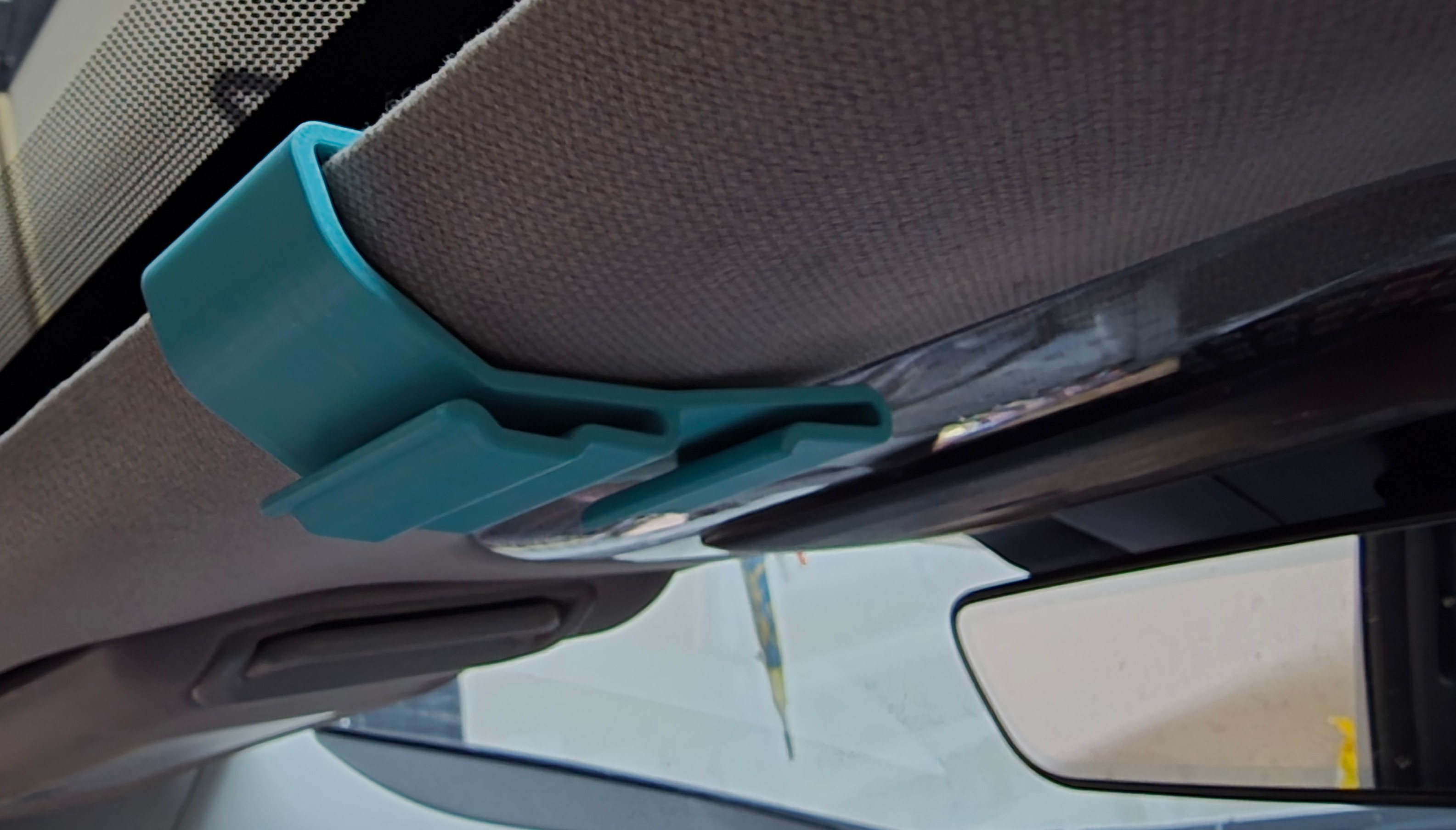 Prius Gen5 (2023+) Sunroof Moonroof Glasses Clip 3D model