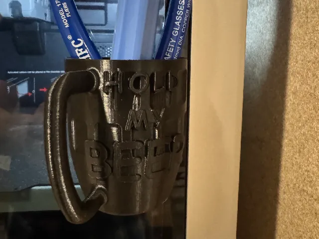 Qidi Q2 Door Handle ( Hold My Beer)