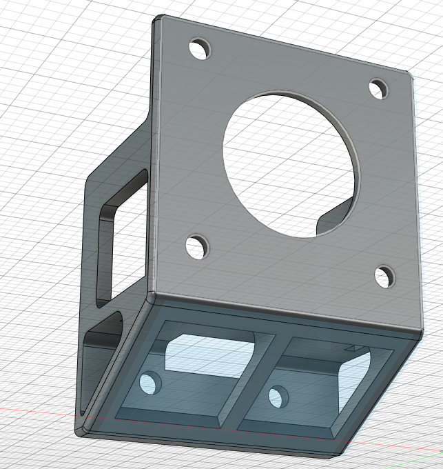 Nema17 Vertical Wall Mount