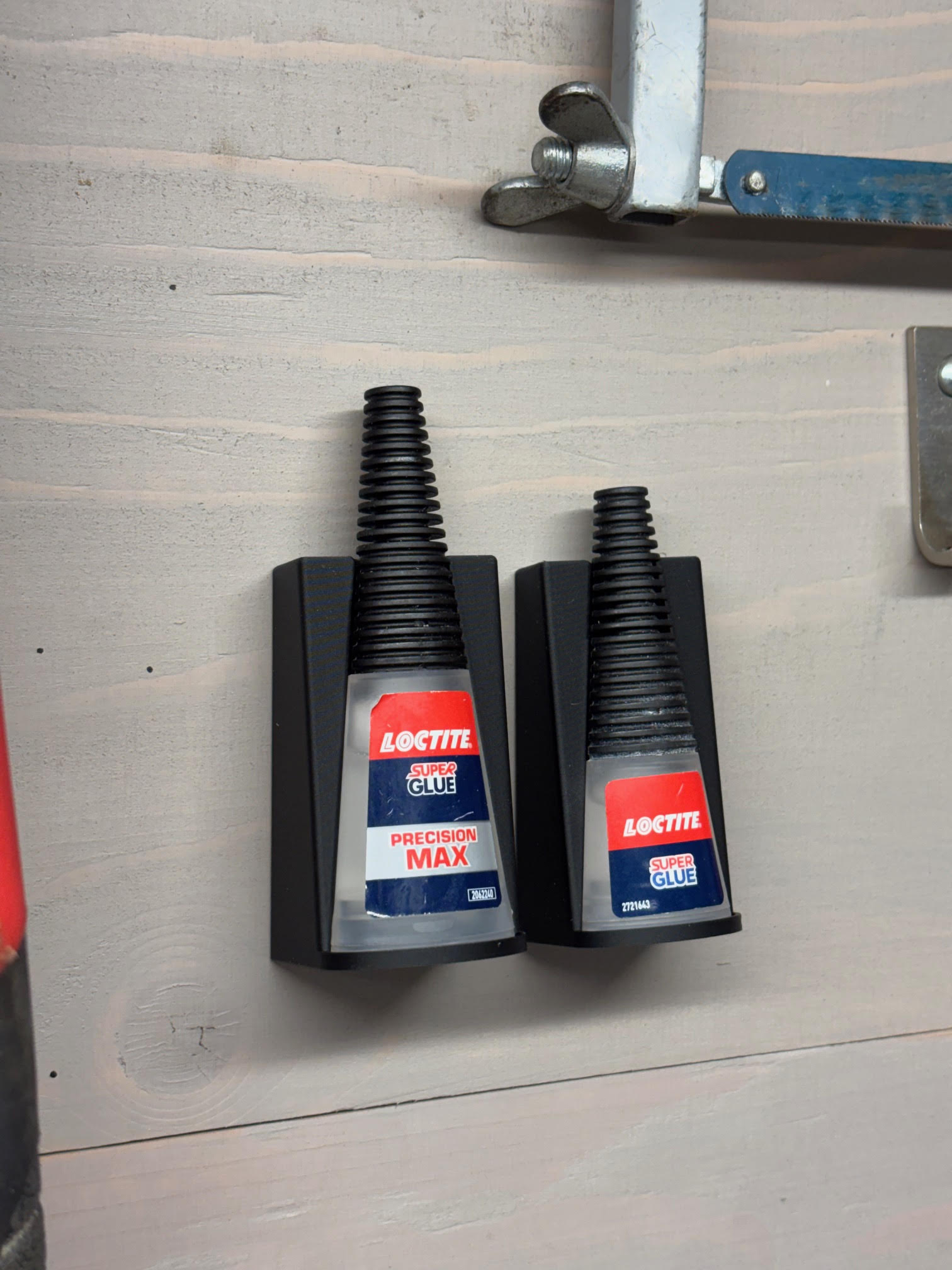 Locktite Super Glue wall holder