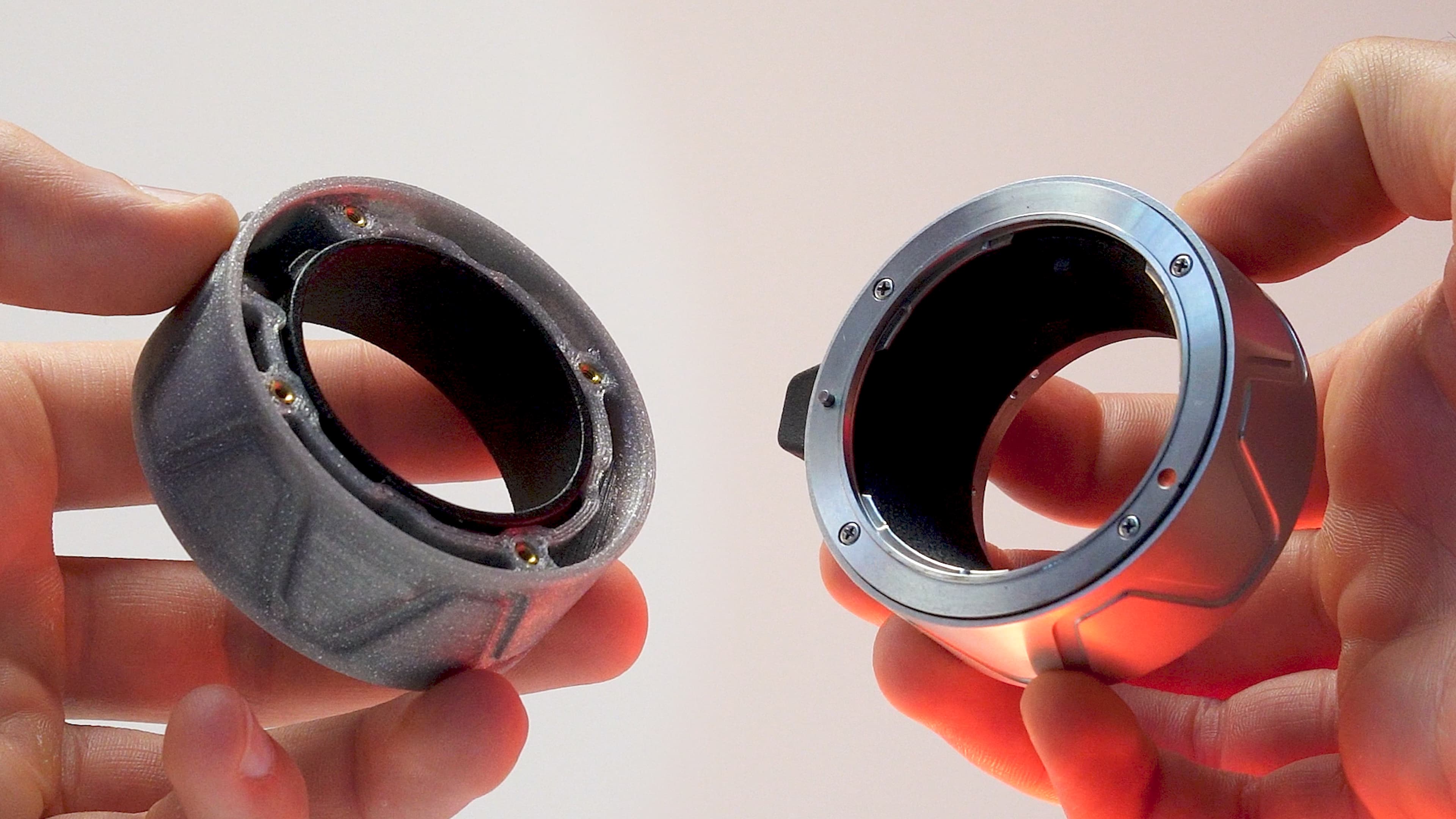Fujica X to Sony E-Mount (NEX) Adapter - Assembly