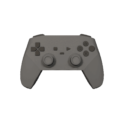 Miniatura 2 do modelo 3D Low Poly Game Controller