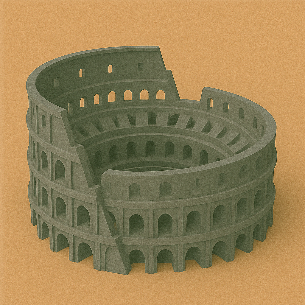 Low Poly Colosseum