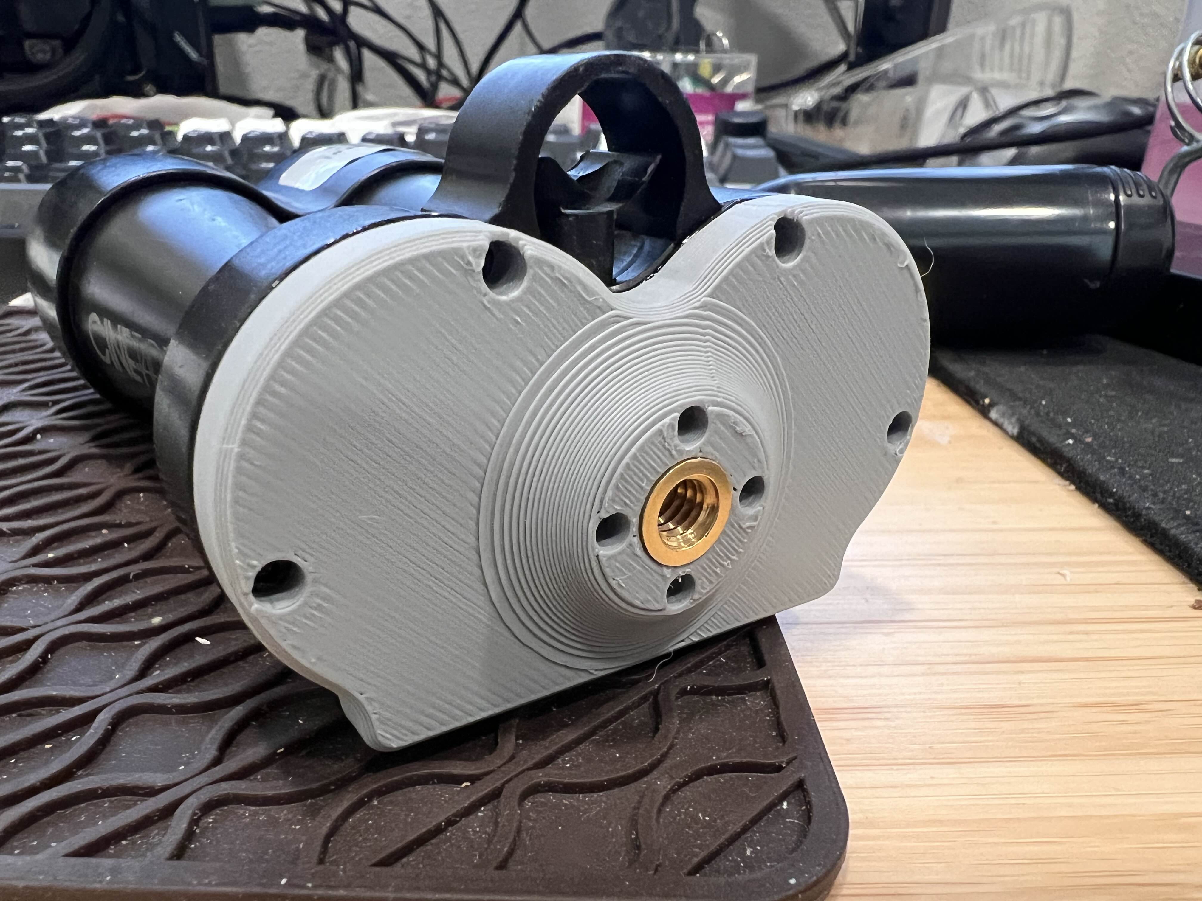 CineTape horn backing w/ 1/4"-20