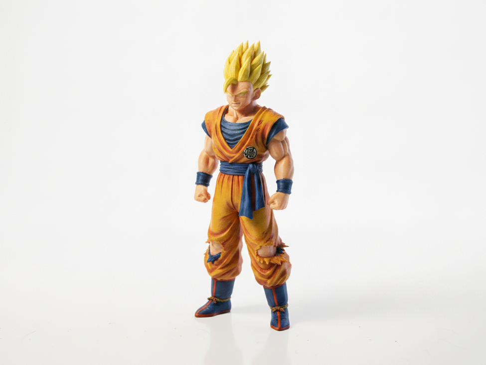 Gohan Laughing Figurine Anime 3D Printable
