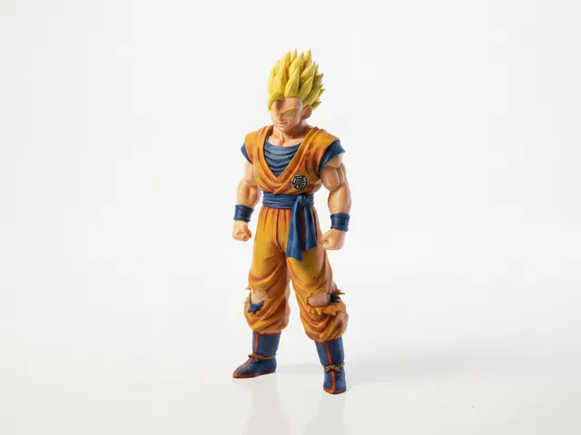 Gohan Laughing Figurine Anime 3D Printable