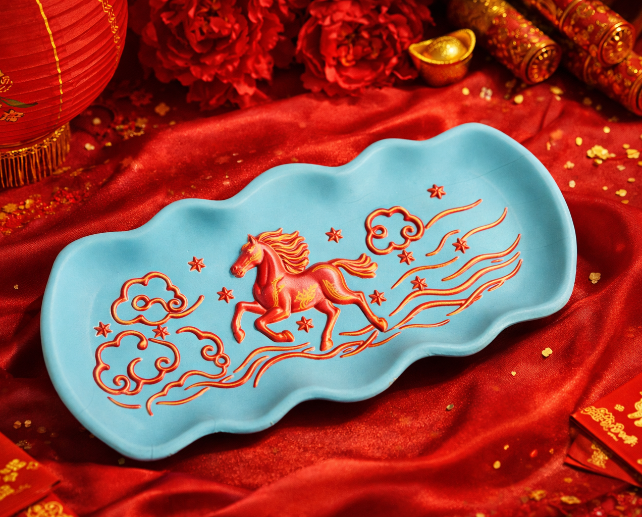 Celestial Horse Tray