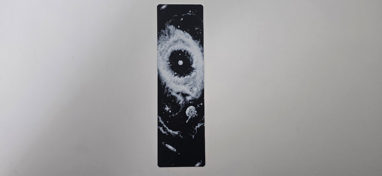 Supernova Black Hole Gravity Well Bookmark
