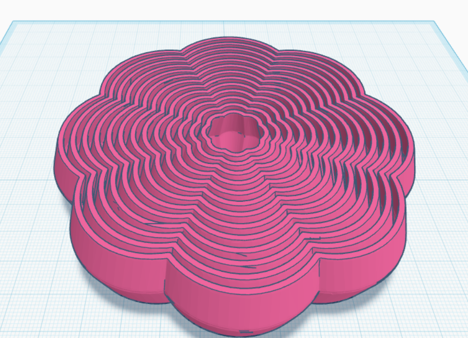 Flower Fidget 3D model