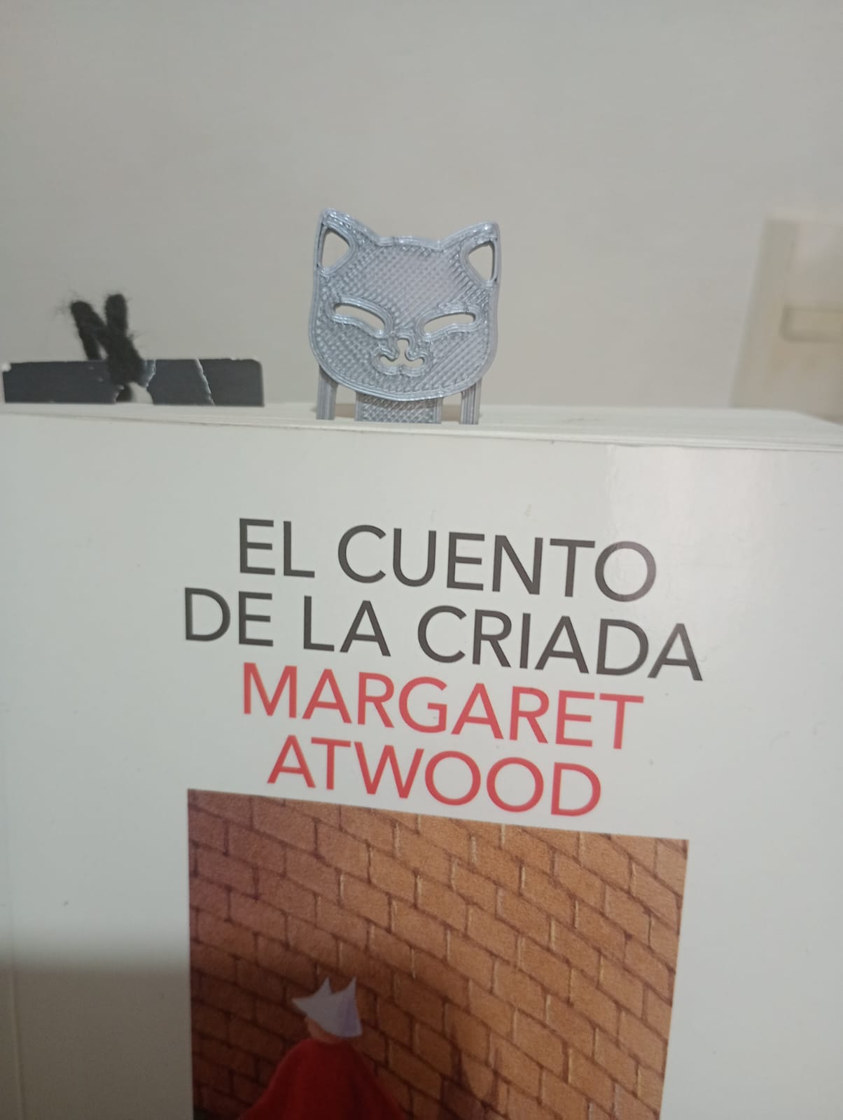 Miniatura 3 do modelo 3D CAT HEAD BOOKMARK