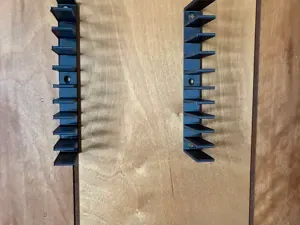 Wall Mounted Xbox 1 and Xbox 360 game holder