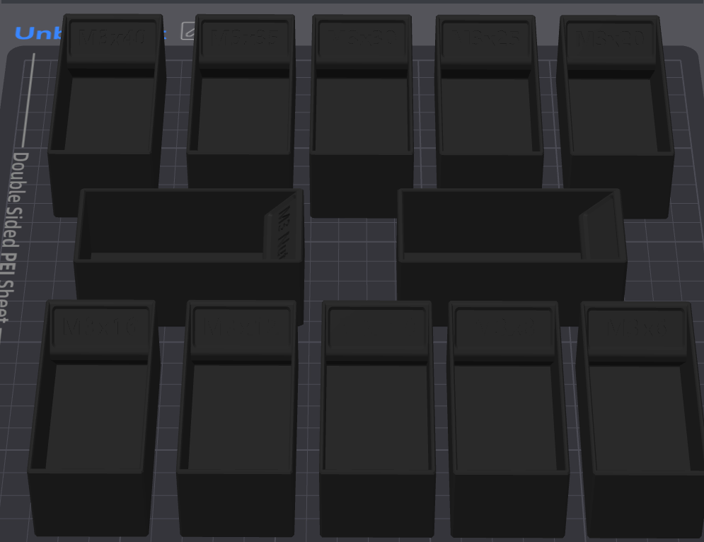 M3 Screws Collection Insert