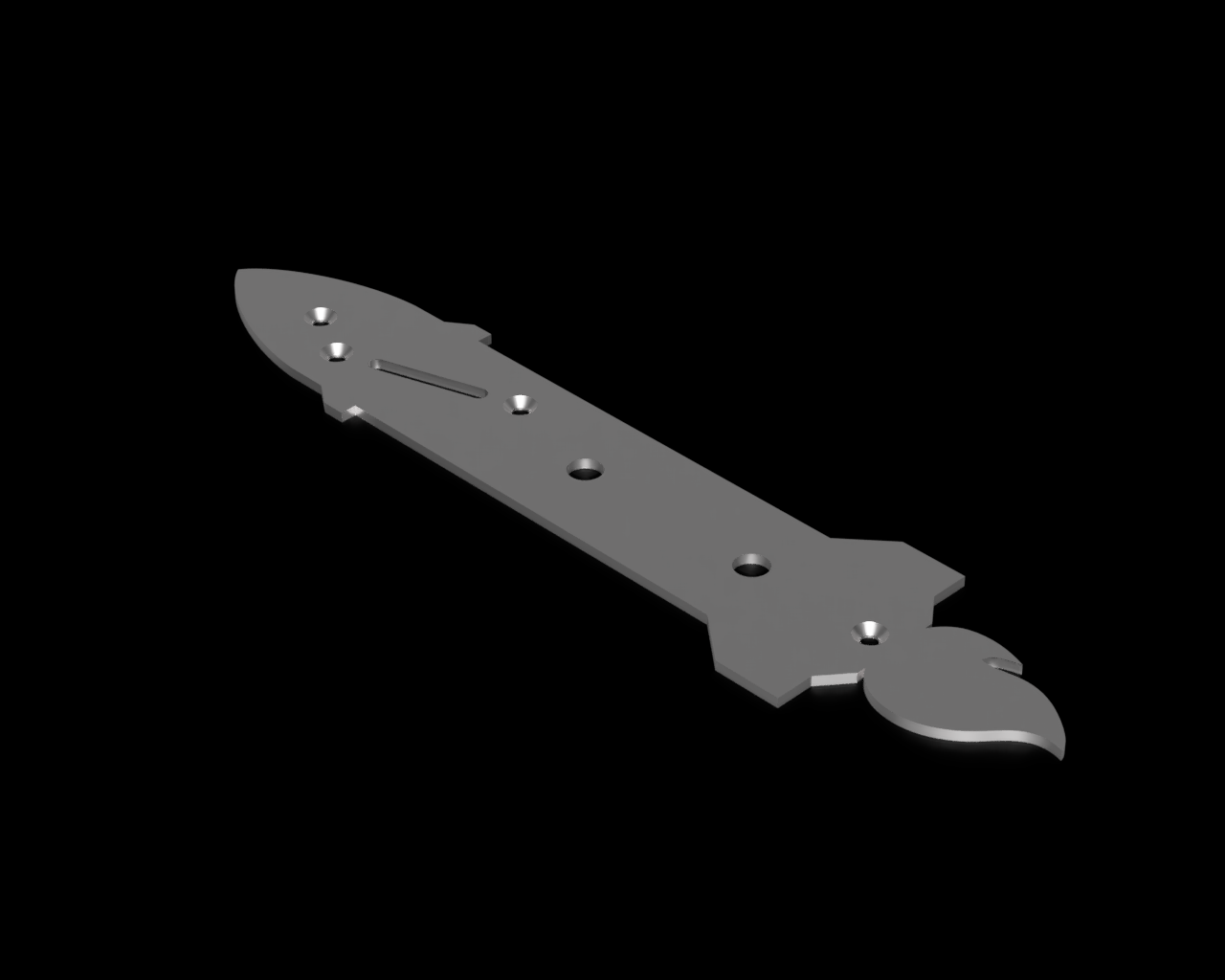 Rocket Ship Telecaster Control Plate — miniatura 5