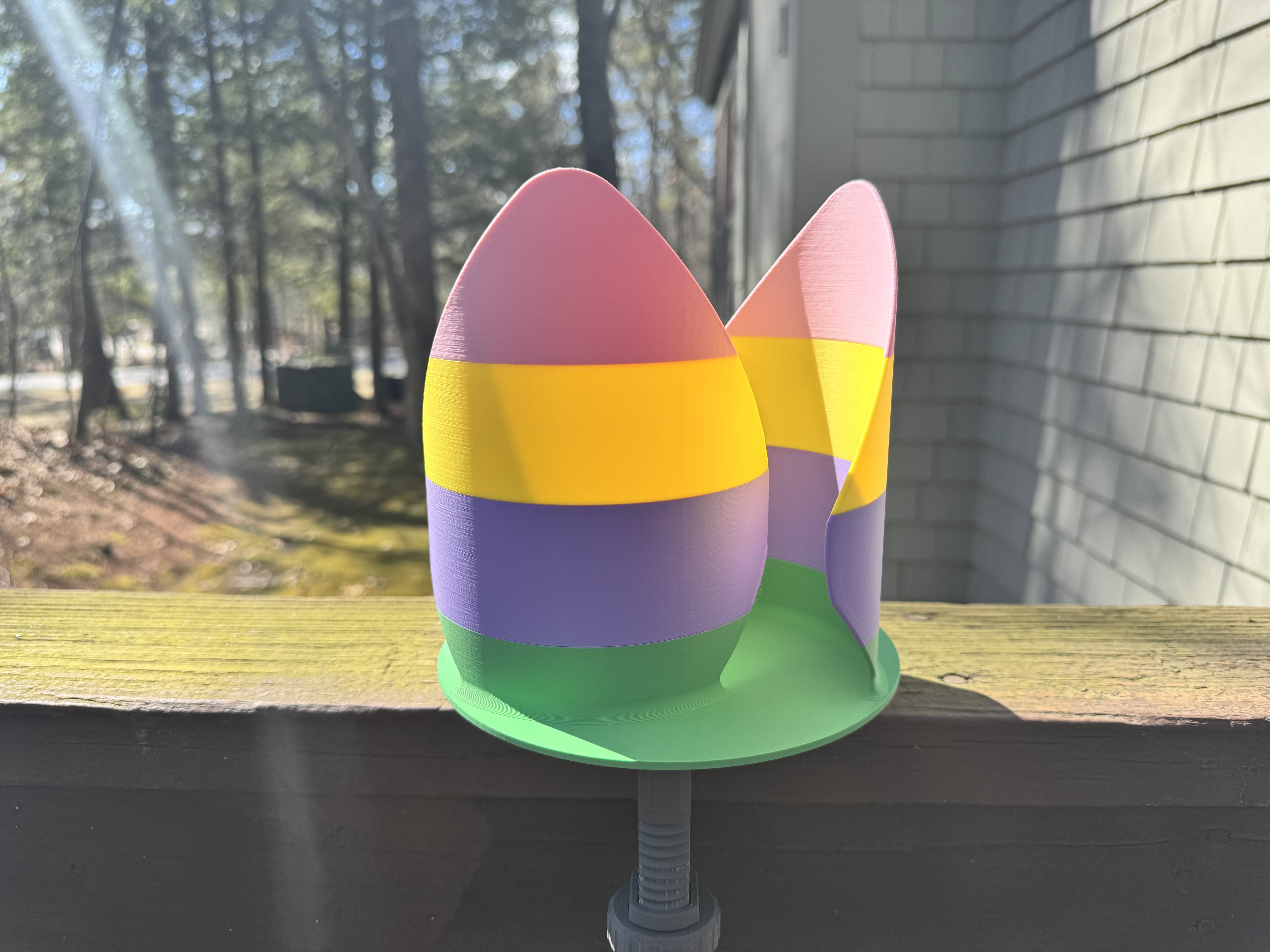 Easter Egg Windmill | No Support — miniatura 5