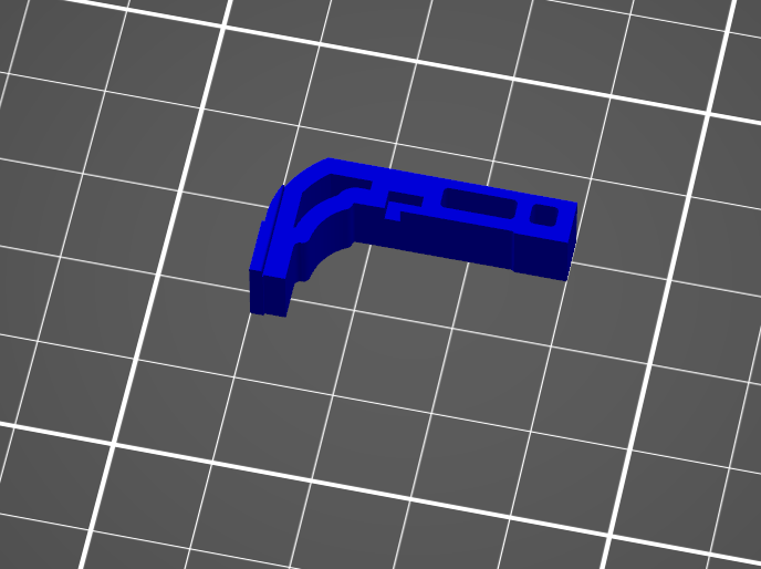 Glock 19 gen3 'less' extended magazine release