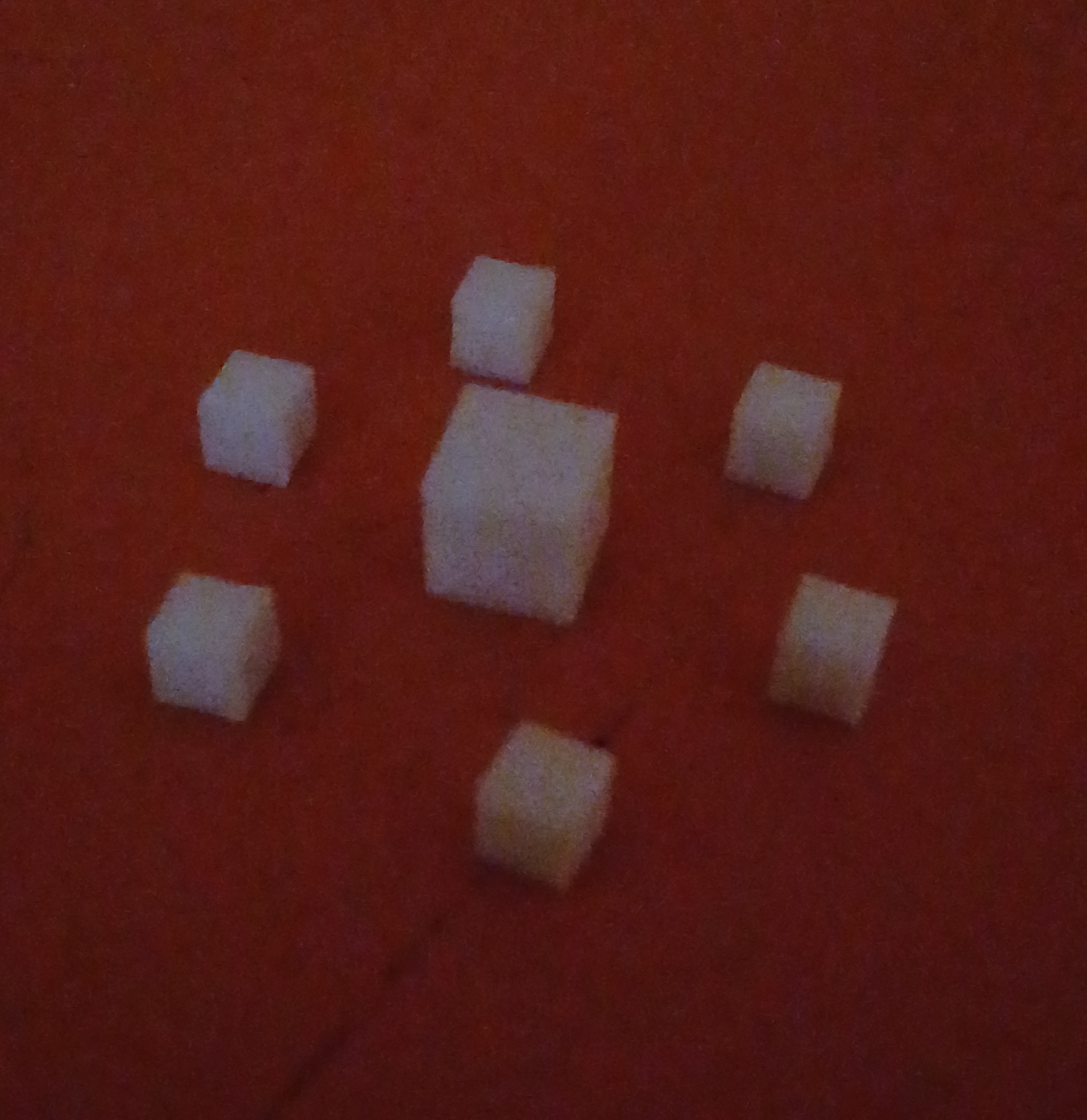6x6mm cubes