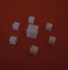 6x6mm cubes