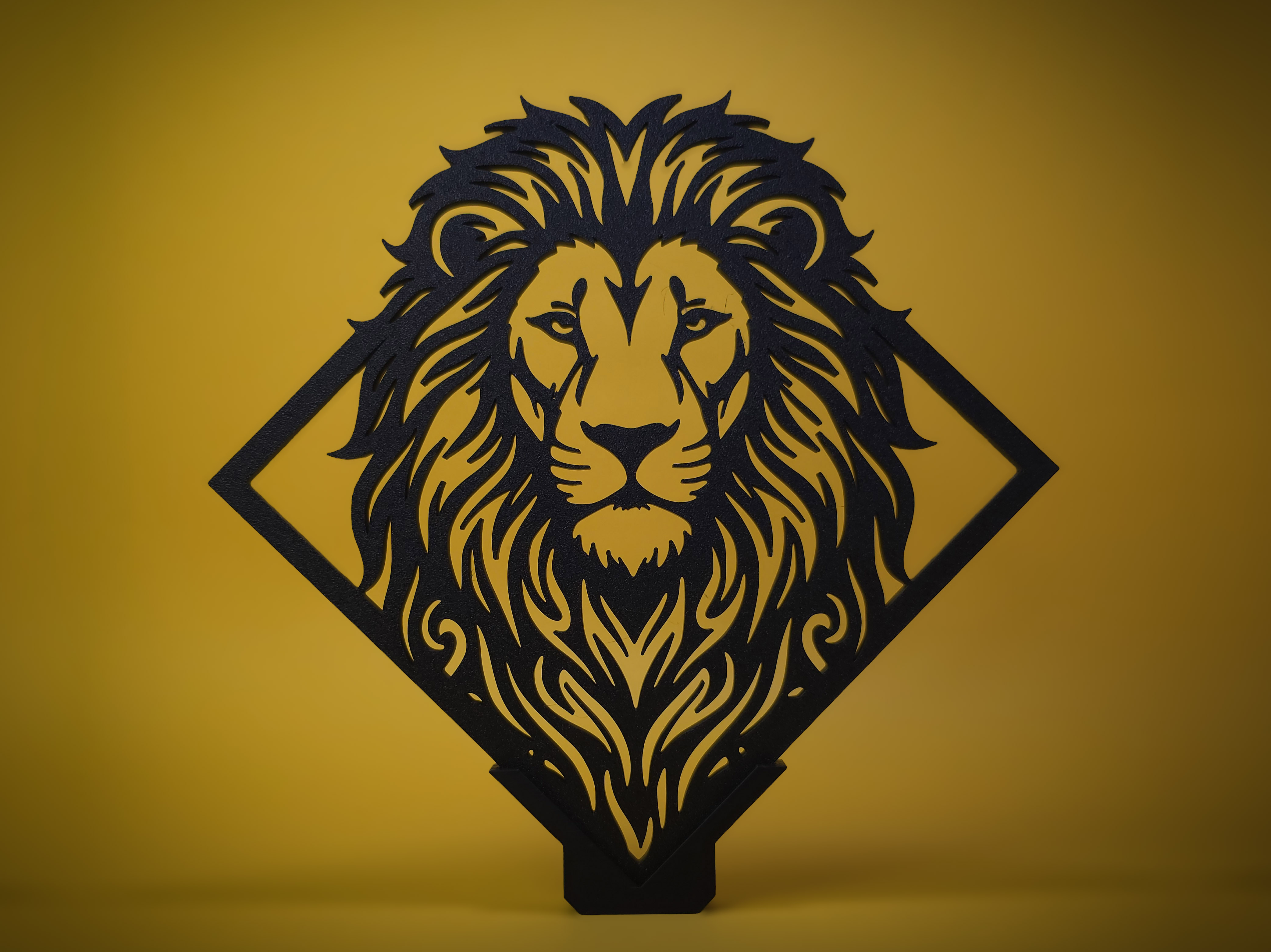 Lion Wall Art - Freestanding  Decor