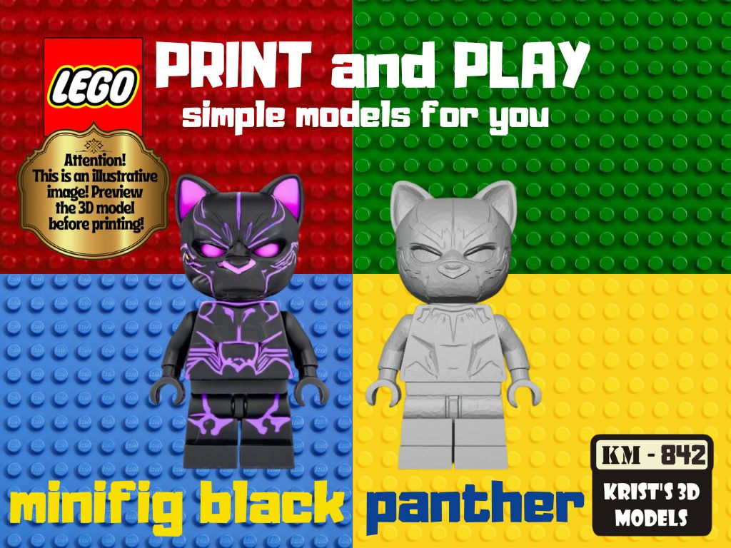 minifig black panther