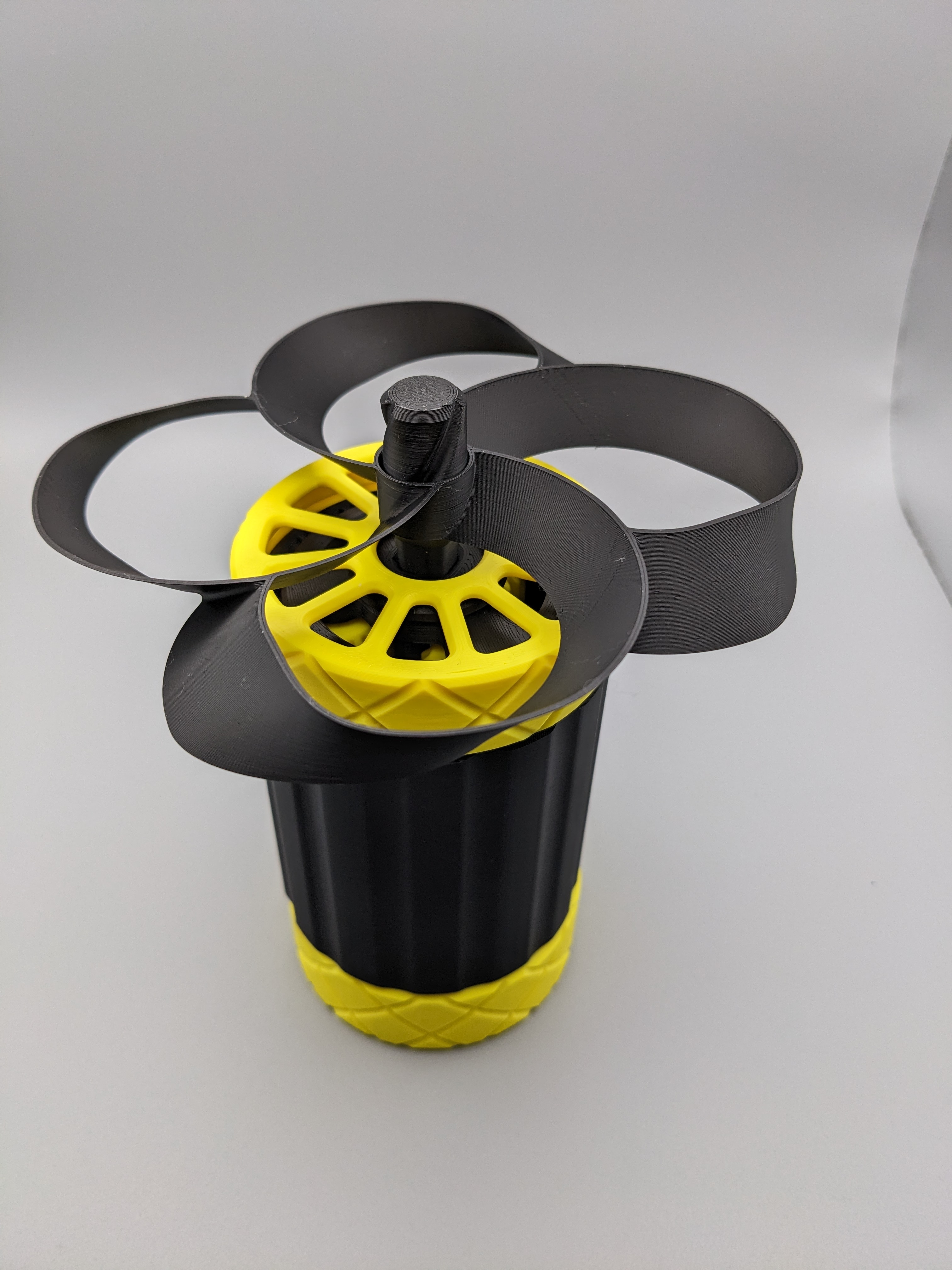 Toroidal Fan Launcher | No Hardware | No Support