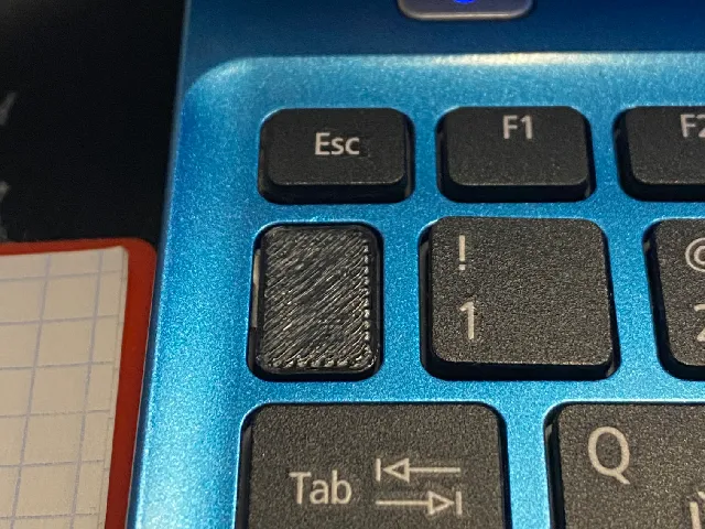 Key cap for Acer Aspire One 725 and compatible models.