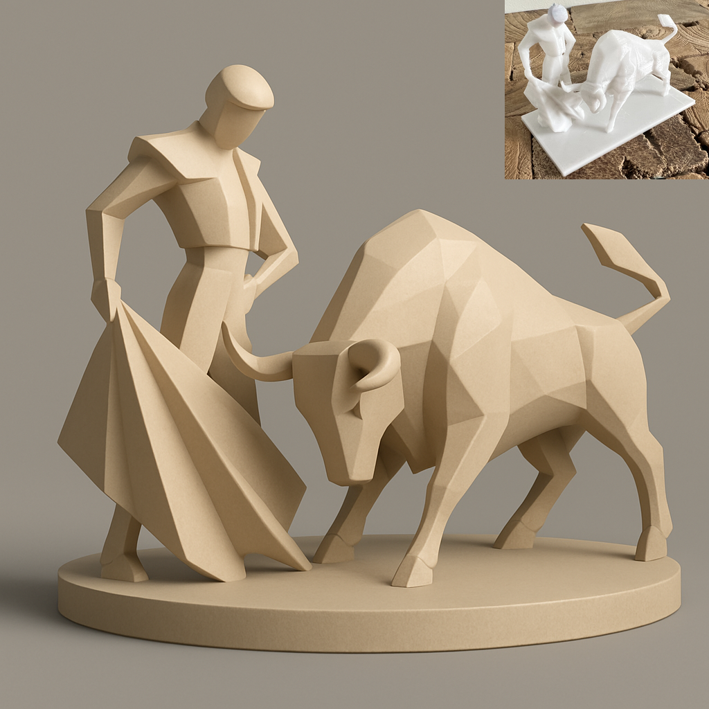 Corrida Abstract Sculpture