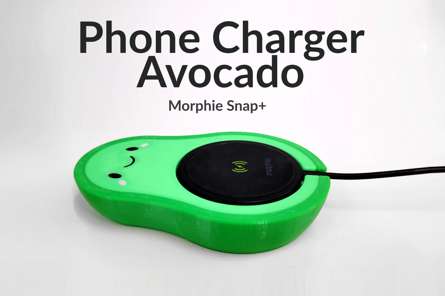 Phone Charger Avocado
